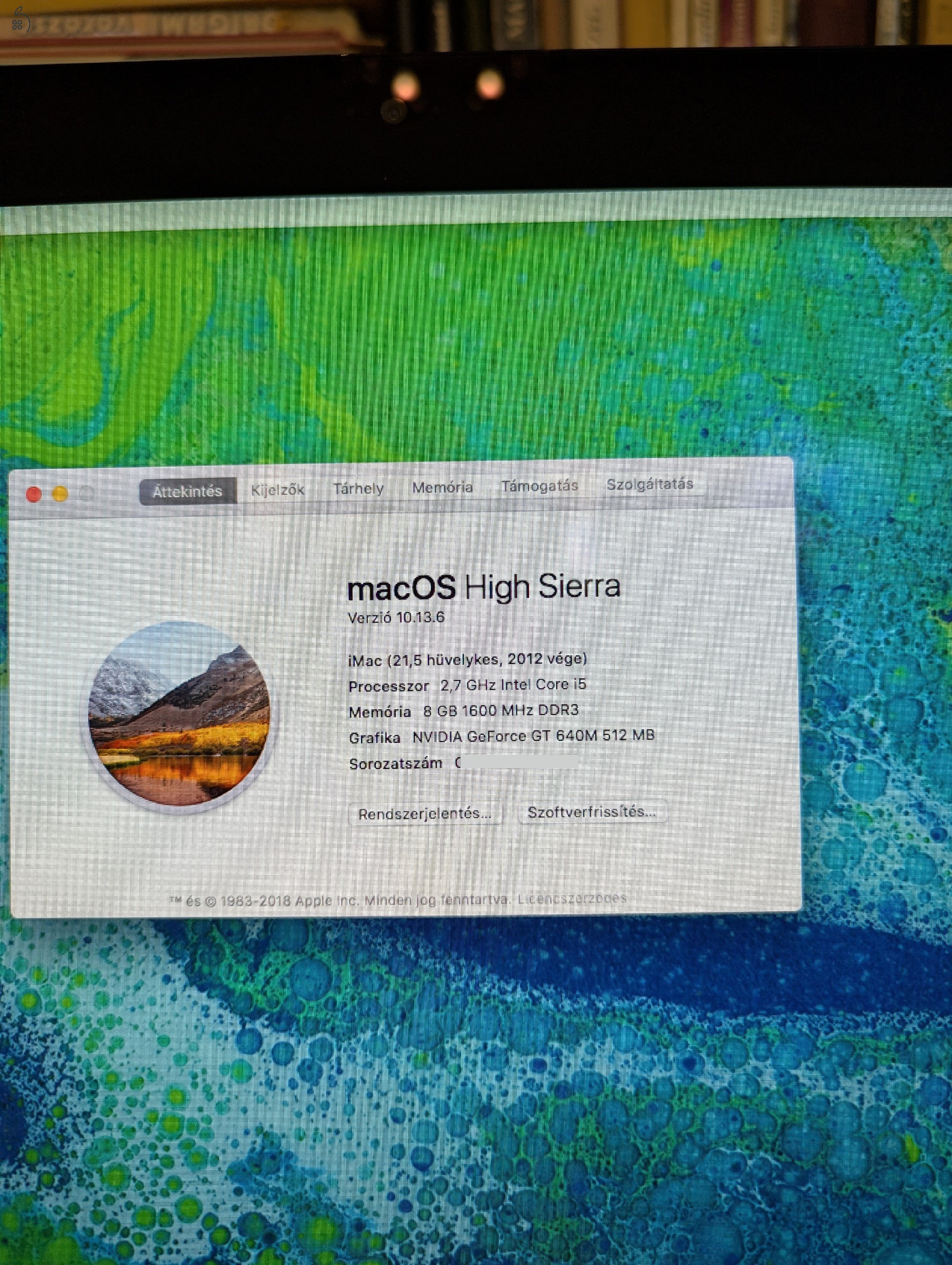 iMac 2012 21,5