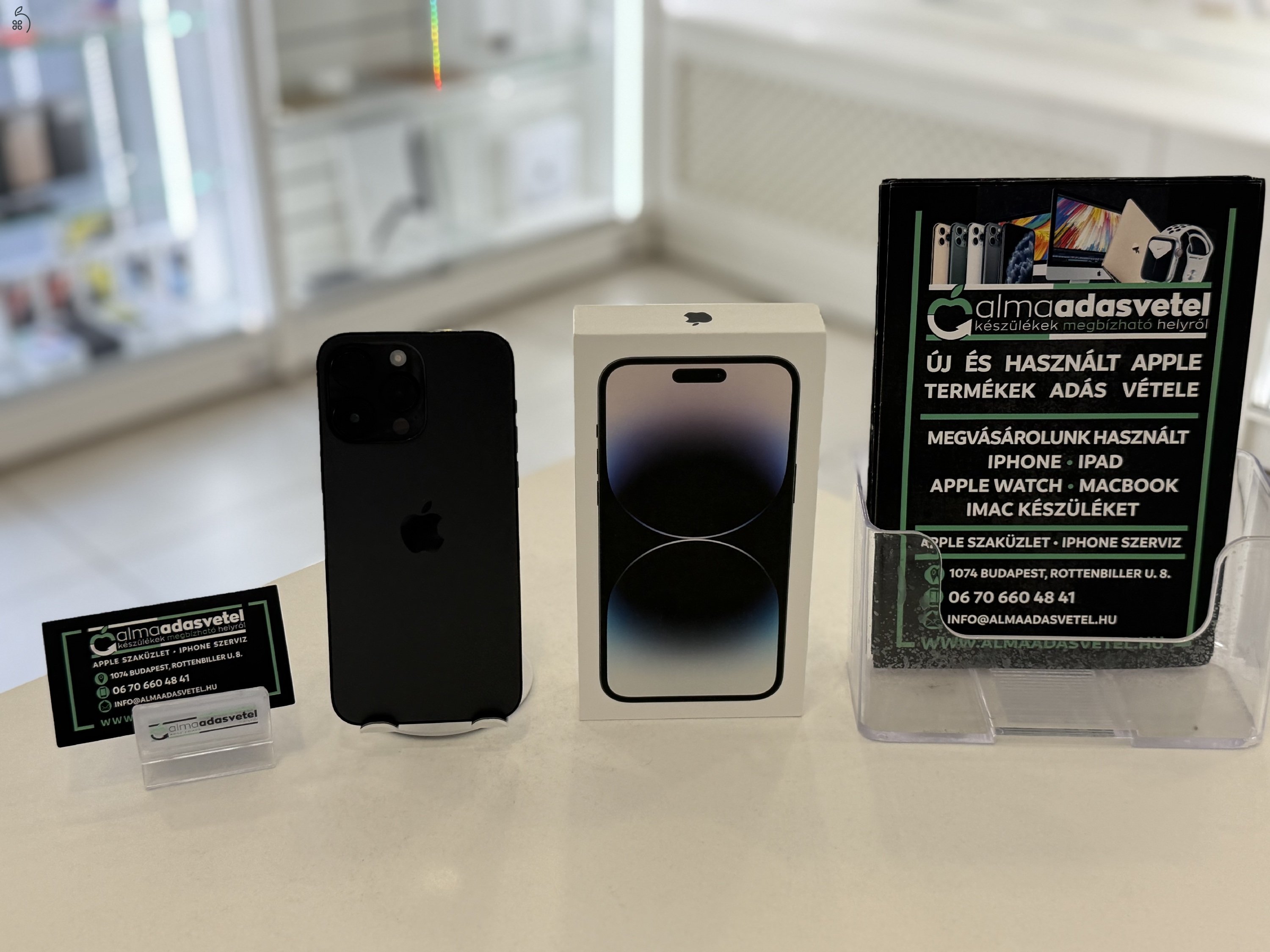 iPhone 14 Pro Max 128GB Függetelen/1-3 hónap gar./Akku 86%/p4336