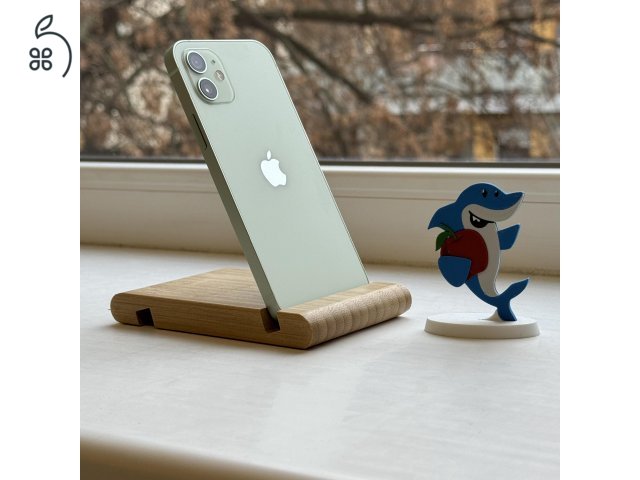 HIBÁTLAN iPhone 12 64GB Green - 1 ÉV GARANCIA - Kártyafüggetlen, 100% Akkumulátor, MS2100