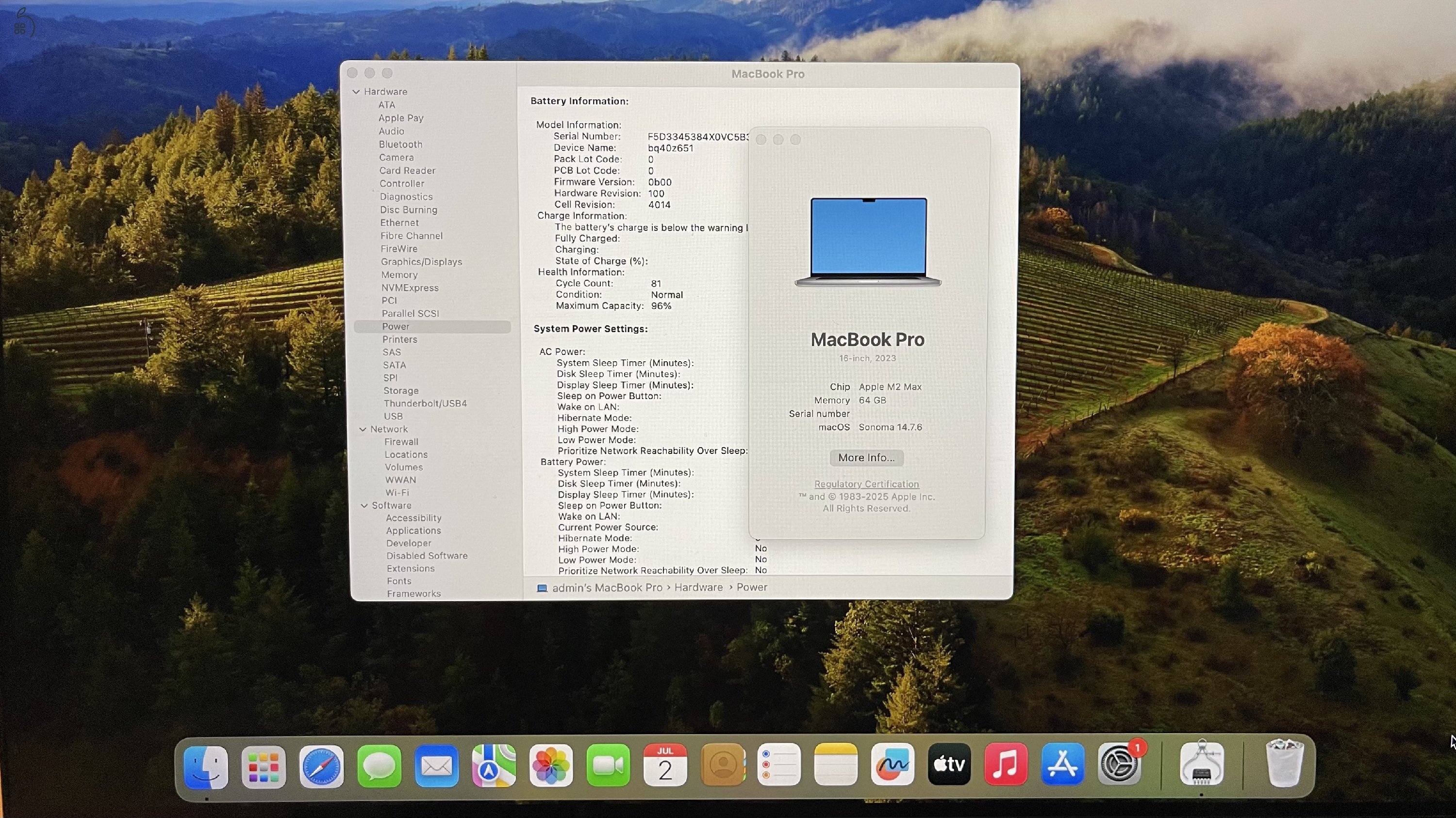 Macbook Pro M2 Max 16