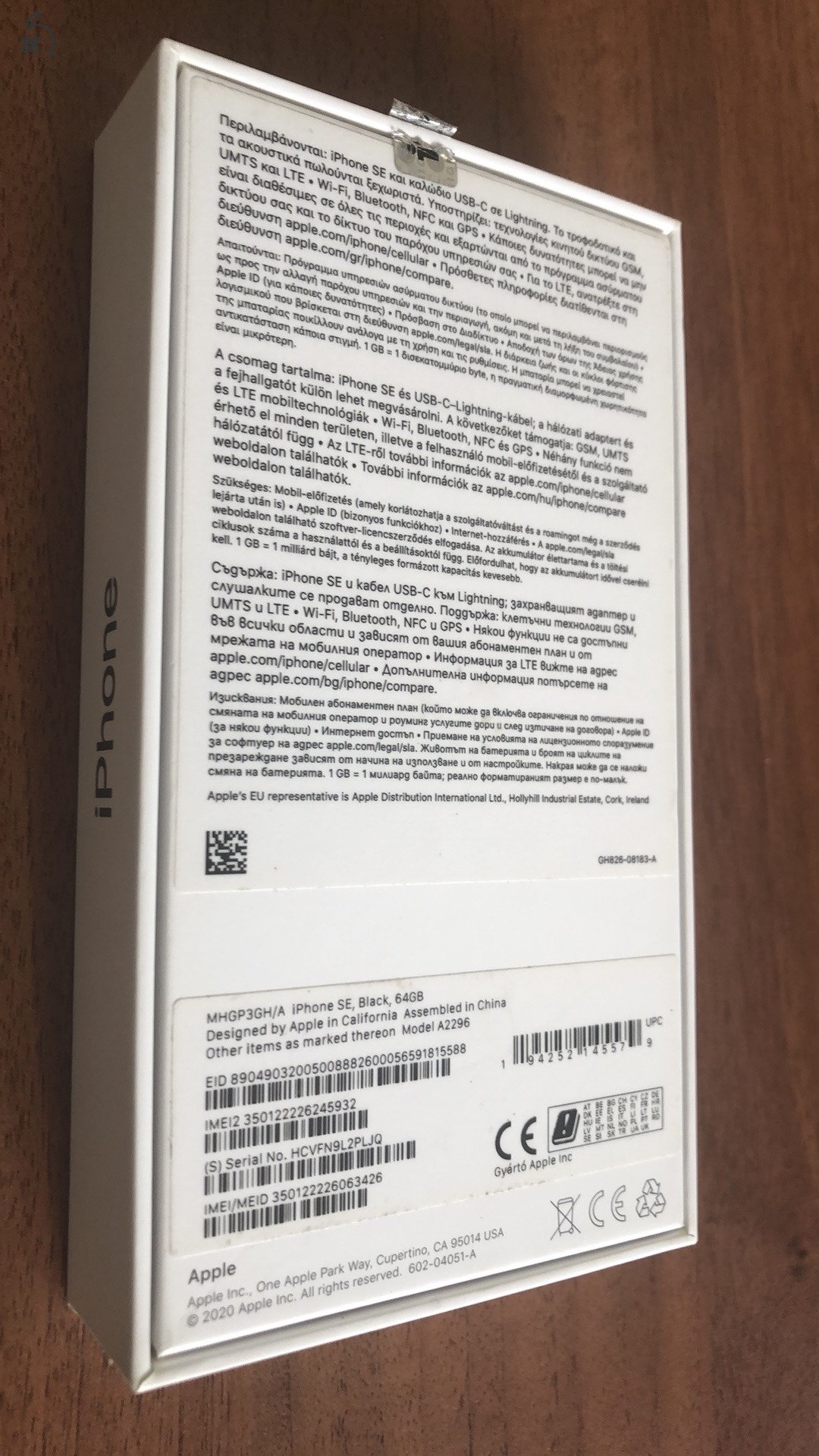 Sértetlen, tökéletes külső, hibátlan belső