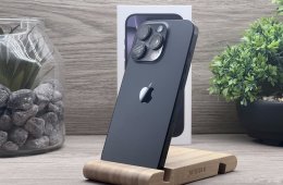 Hibátlan iPhone 16 Pro Black Titanium 128GB 2 ÉV Garanciával Számlával Aksi 100%
