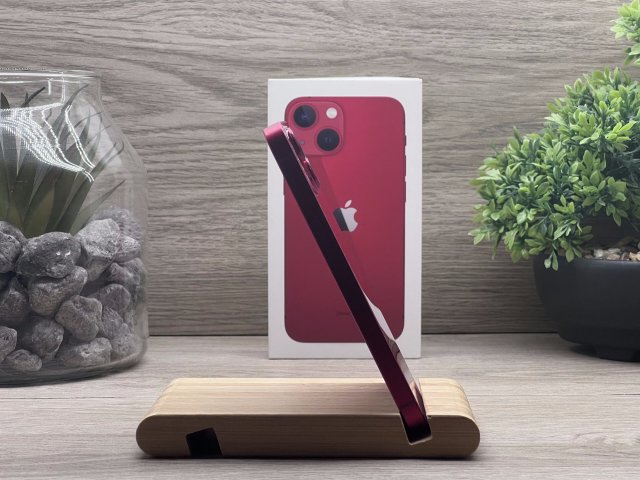 iPhone 13 Mini Red 128GB 2 ÉV Garanciával Számlával Aksi 100%