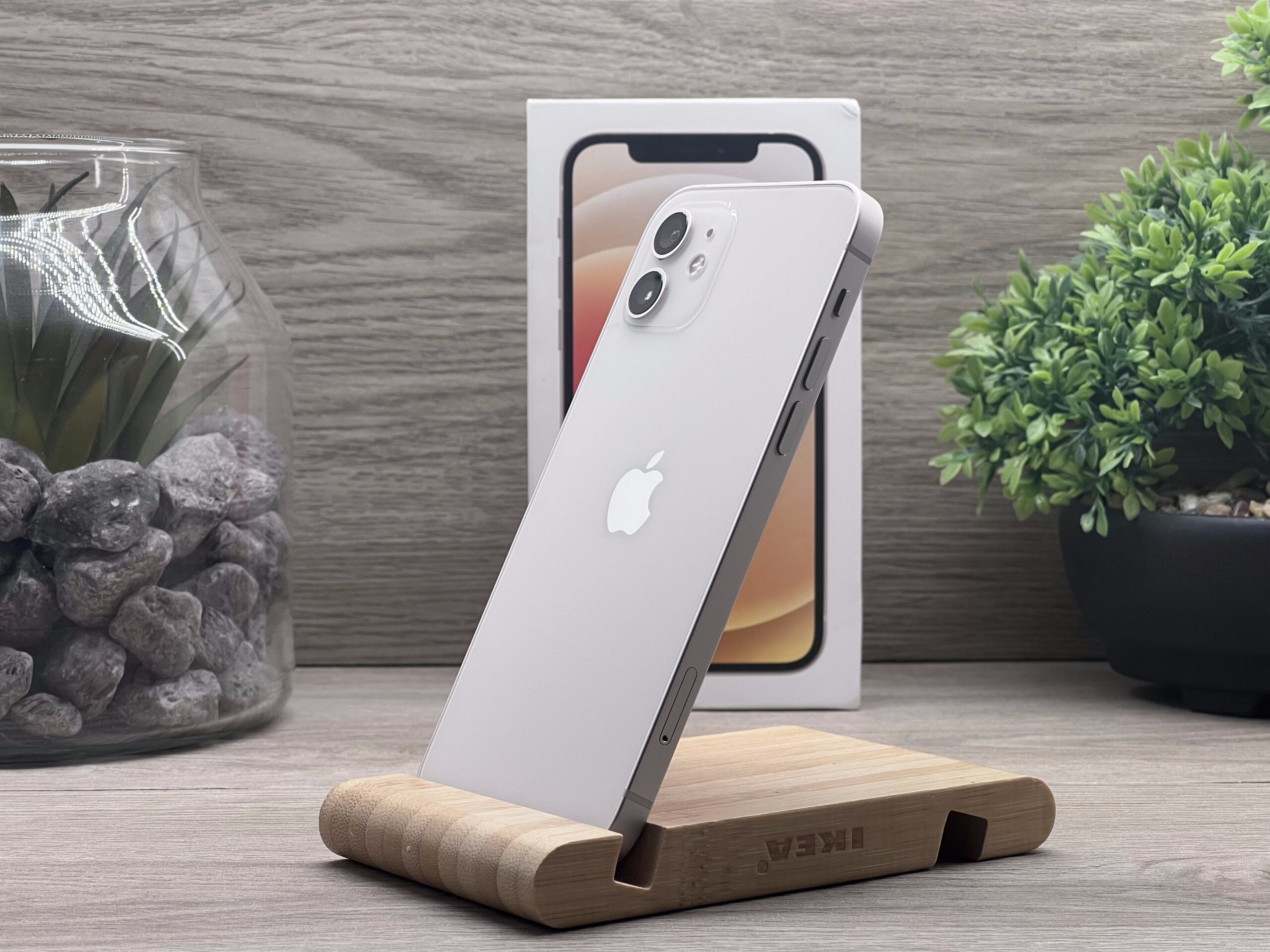 iPhone 12 White 64GB 2 ÉV Garanciával Számlával Aksi 100%