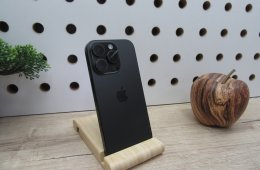 Apple iPhone 16 Pro - Black - Használt, karcmentes - Apple garancia 2026. 03. 17-ig