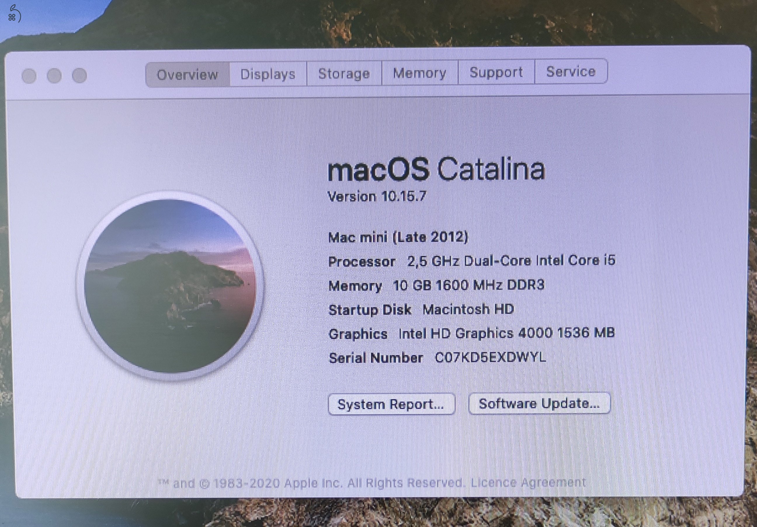 MacMini Late 2012 i5