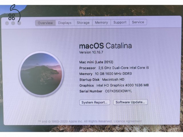MacMini Late 2012 i5