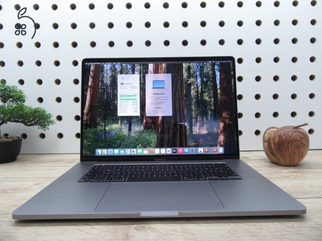 Apple Retina Macbook Pro 16 Touchbar - 2019 - 2020-as gyártás - Használt, újszerű - 500 Gb SSD - 51 ciklus az akkuban