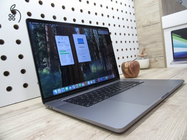 Apple Retina Macbook Pro 16 Touchbar - 2019 - 2020-as gyártás - Használt, újszerű 500 Gb SSD