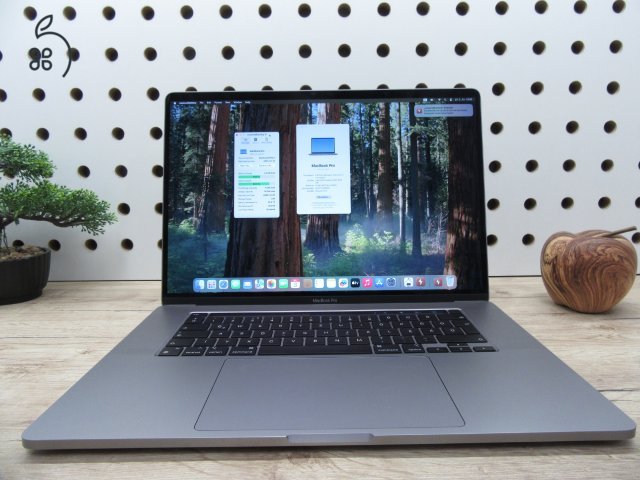 Apple Retina Macbook Pro 16 Touchbar - 2019 - 2020-as gyártás - Használt, újszerű 500 Gb SSD