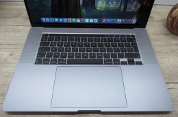 Apple Retina Macbook Pro 16 Touchbar - 2019 - 2020-as gyártás - Használt, újszerű 500 Gb SSD