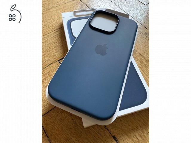 Apple iPhone 16 Pro MagSafe szilikontok – denim