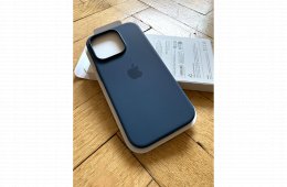 Apple iPhone 16 Pro MagSafe szilikontok – denim