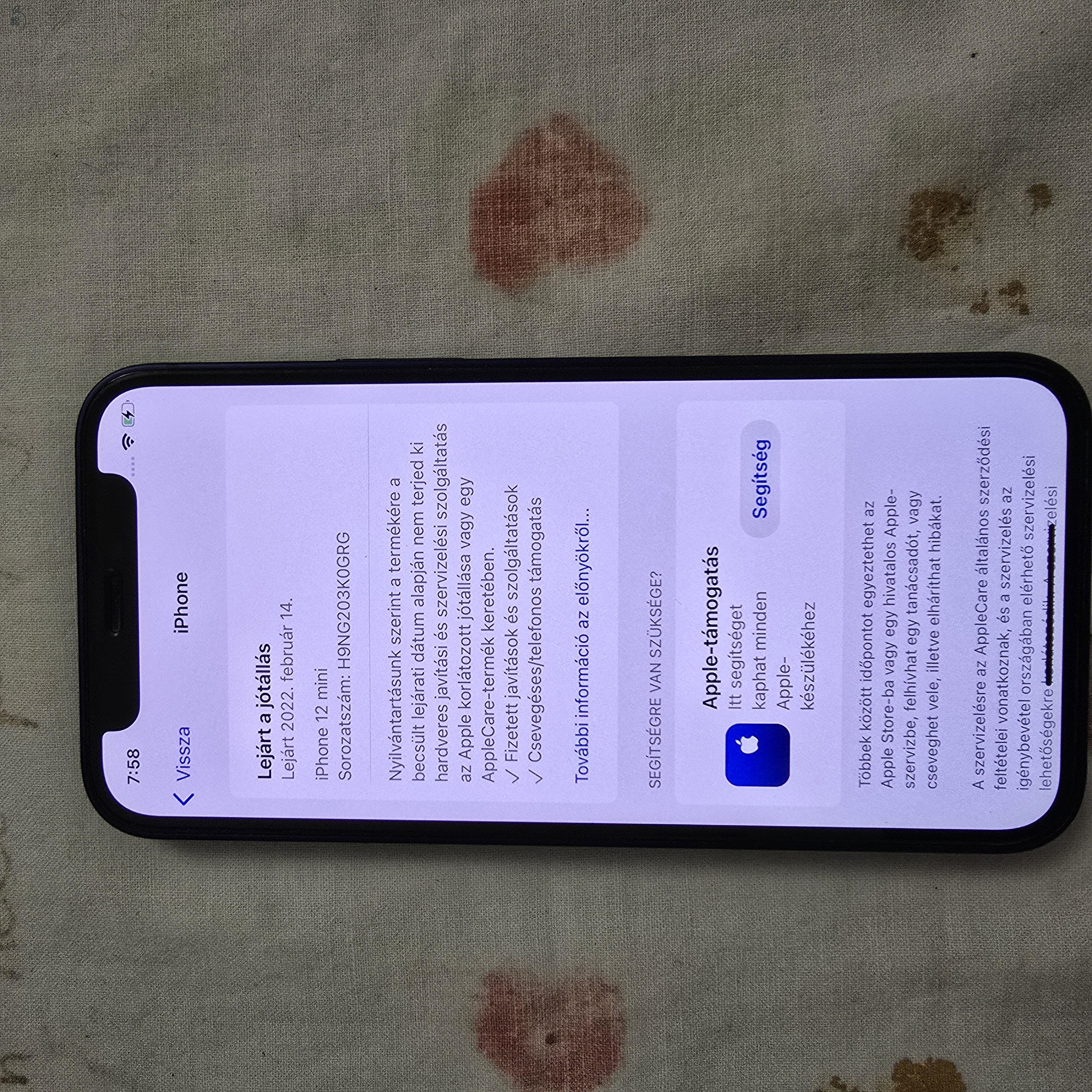 Iphone 12 Mini Blue 64 GB 