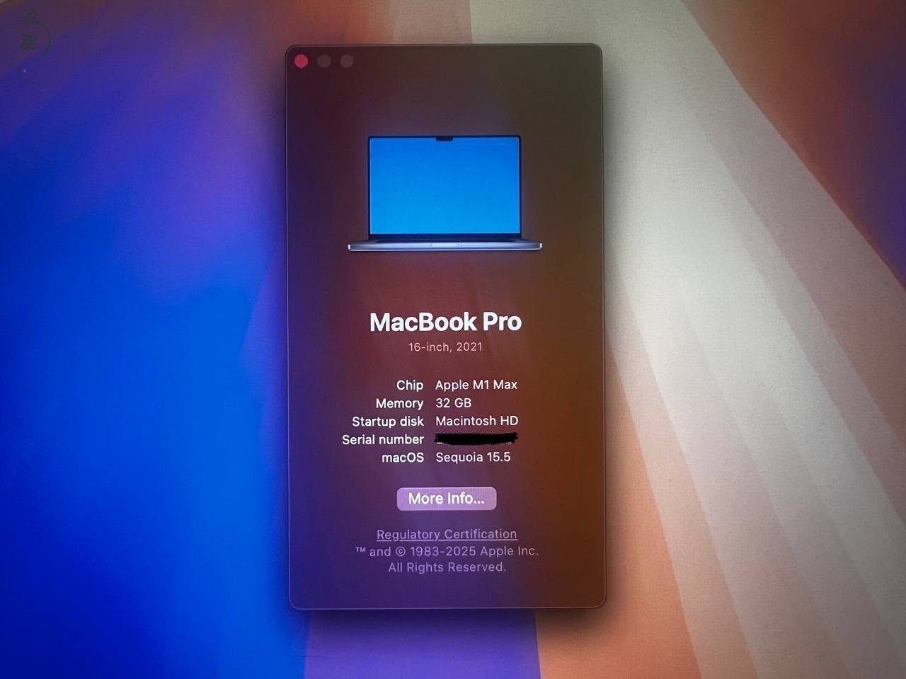 2021 Macbook Pro M1 Max 16