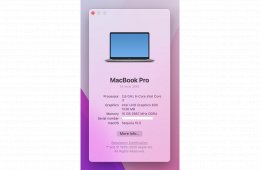 Apple MacBook Pro 16” Retina Touch Bar – 2019/2020 – Újszerű állapotban, garanciával!