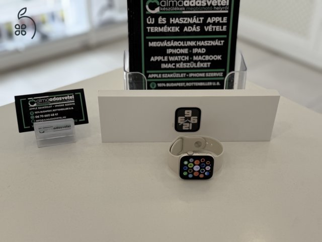 Apple Watch SE 2022 44mm Újszerű/2026.05.15.Apple Gar./Akku 100%p4342
