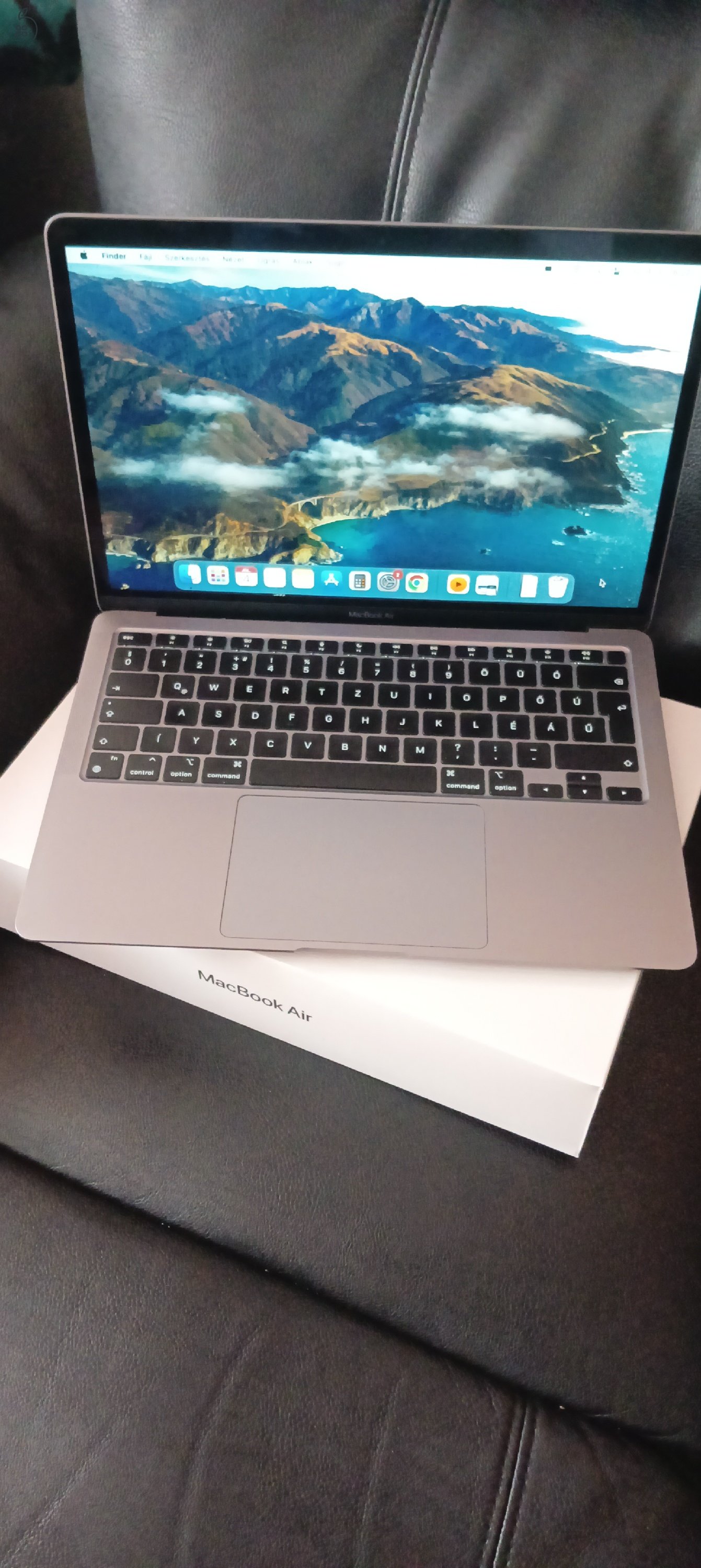 13 hüvelykes MacBook Air Apple M1 chippel (2020)
