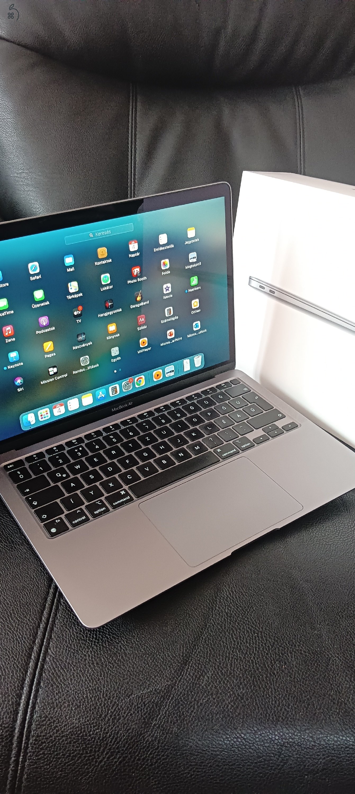 13 hüvelykes MacBook Air Apple M1 chippel (2020)