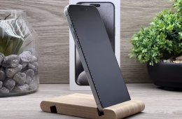 Hibátlan iPhone 15 Pro Max White Titanium 256GB 2 ÉV Garanciával Számlával Aksi 92%