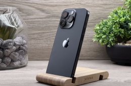 Hibátlan iPhone 15 Pro Black Titanium 128GB 2 ÉV Garanciával Számlával Aksi 90%