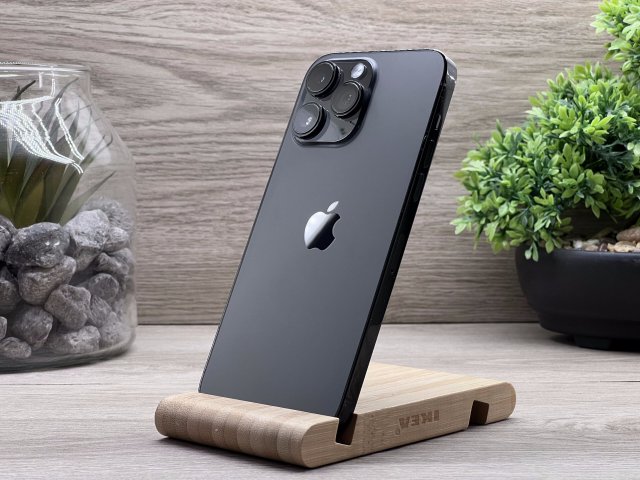 iPhone 14 Pro Max Space Black 128GB 2 ÉV Garanciával Számlával Aksi 96%