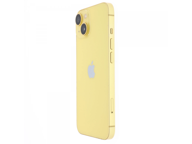 !! 1 ÉV GARANCIA !! Apple iPhone 14 128 GB Yellow 100%