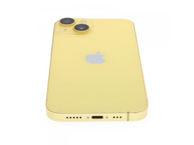 !! 1 ÉV GARANCIA !! Apple iPhone 14 128 GB Yellow 100%
