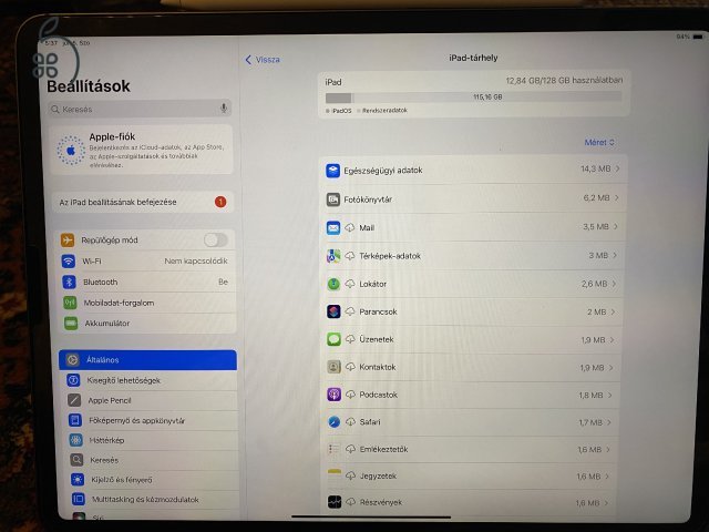 Eladó iPad Pro 12,9