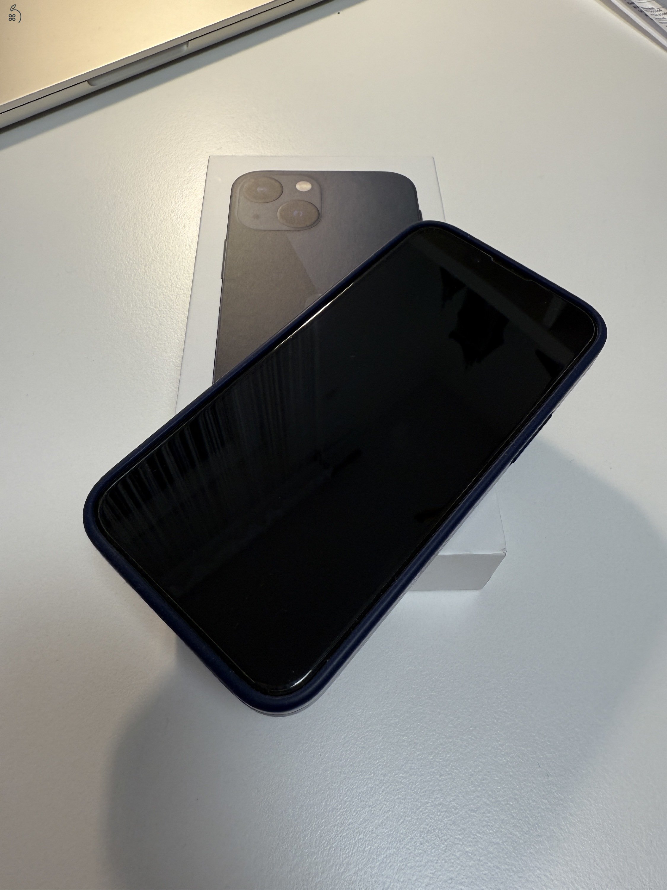iPhone 13 mini, Midnight, 256GB, hibátlan, újszerű állapotban eladó, 100%-os akkumulátorral