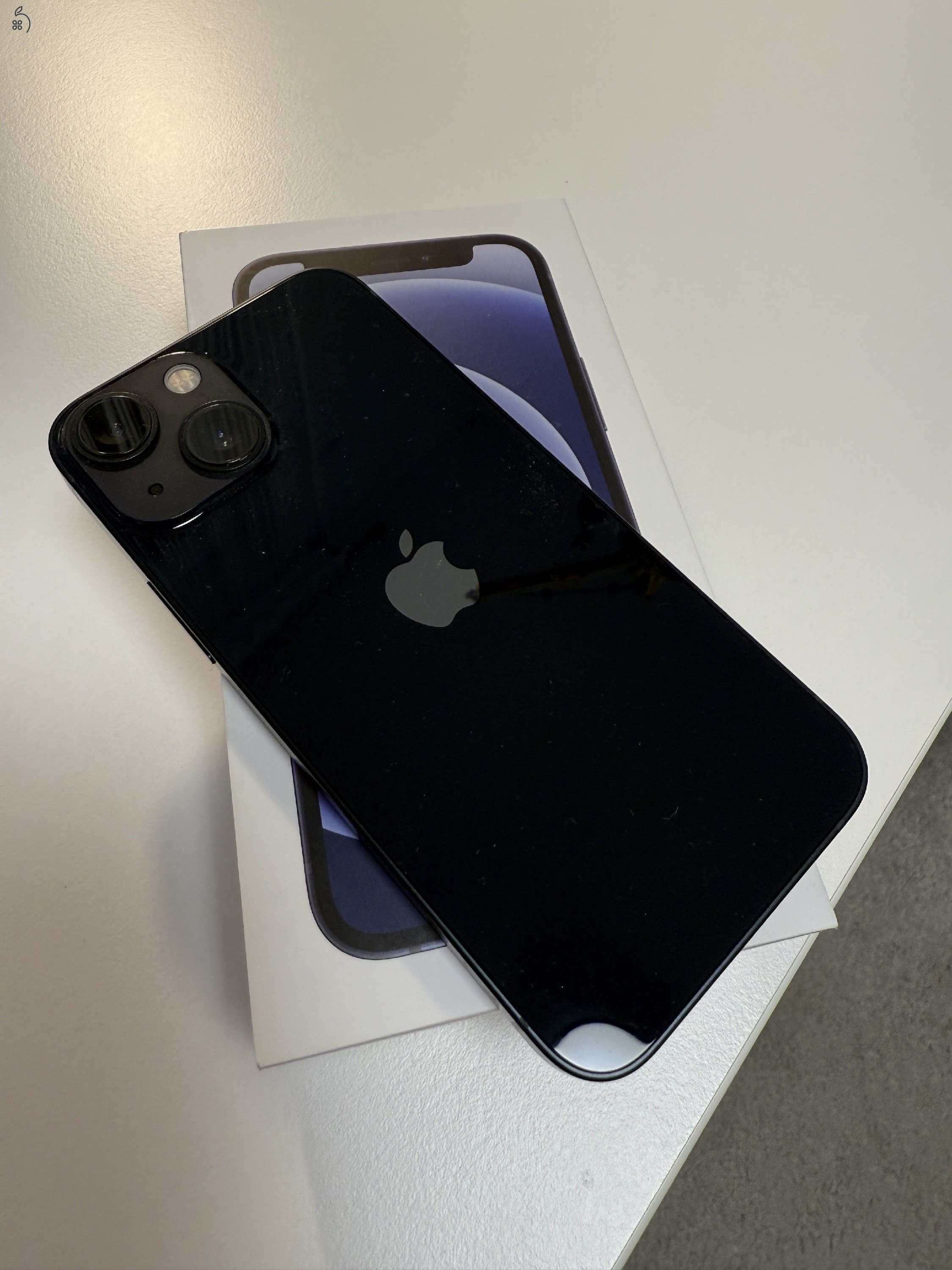 iPhone 13 mini, Black, 128GB, hibátlan, újszerű állapotban eladó, 85%-os akkumulátorral
