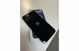 iPhone 13 mini, Black, 128GB, hibátlan, újszerű állapotban eladó, 85%-os akkumulátorral