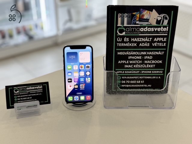 iPhone 12 Mini 64GB Független Használt/1-3 hónap gar./Akku 100%/p4347