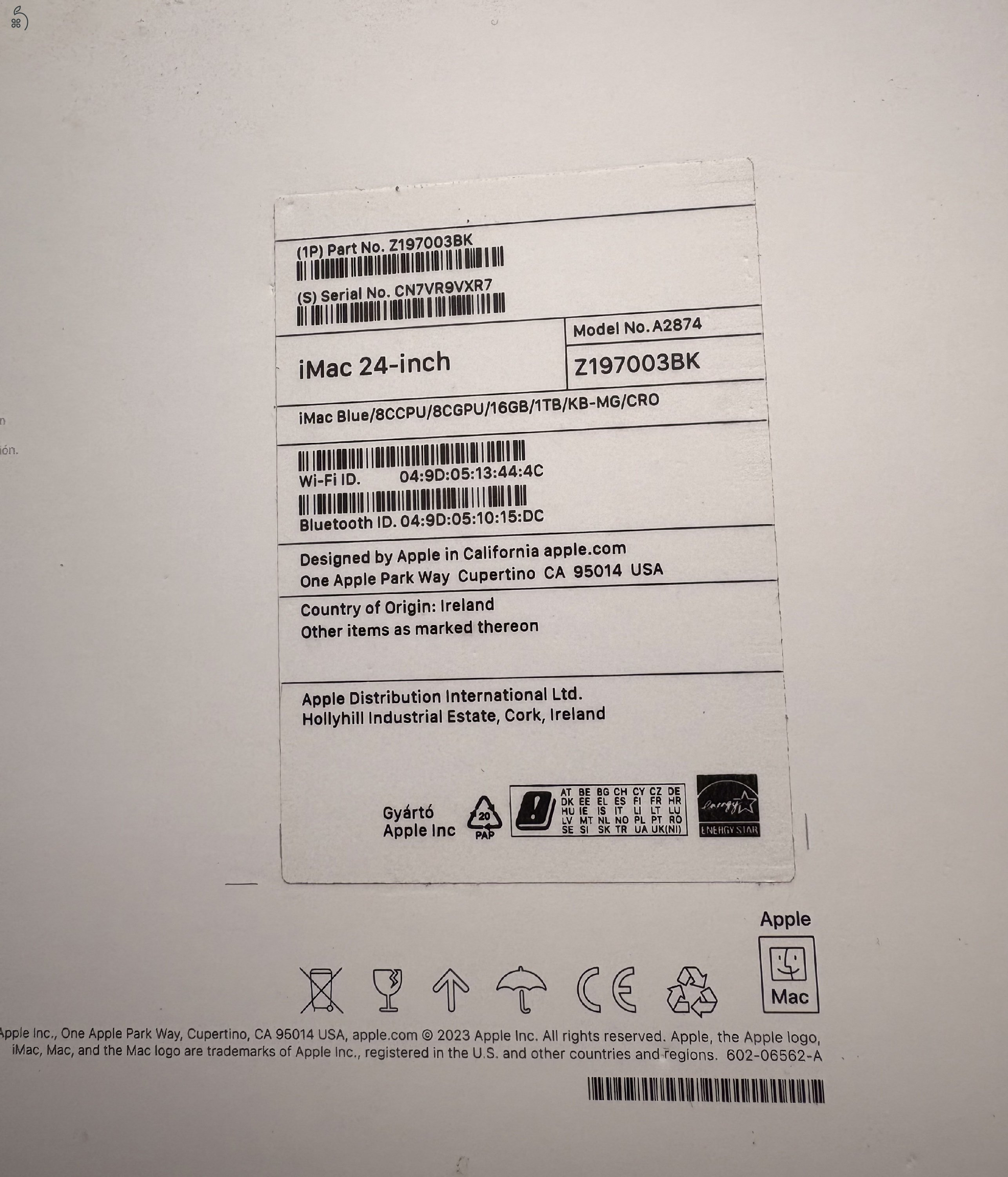 IMac 24-inch