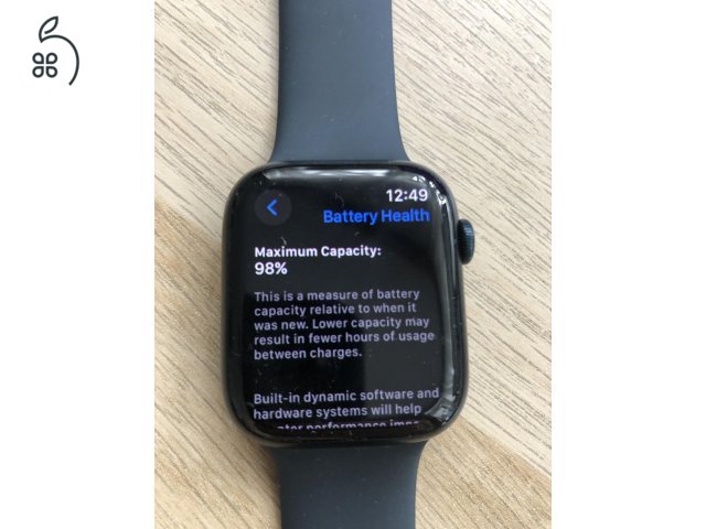  Apple Watch Series 9 45mm (GPS) - éjfekete