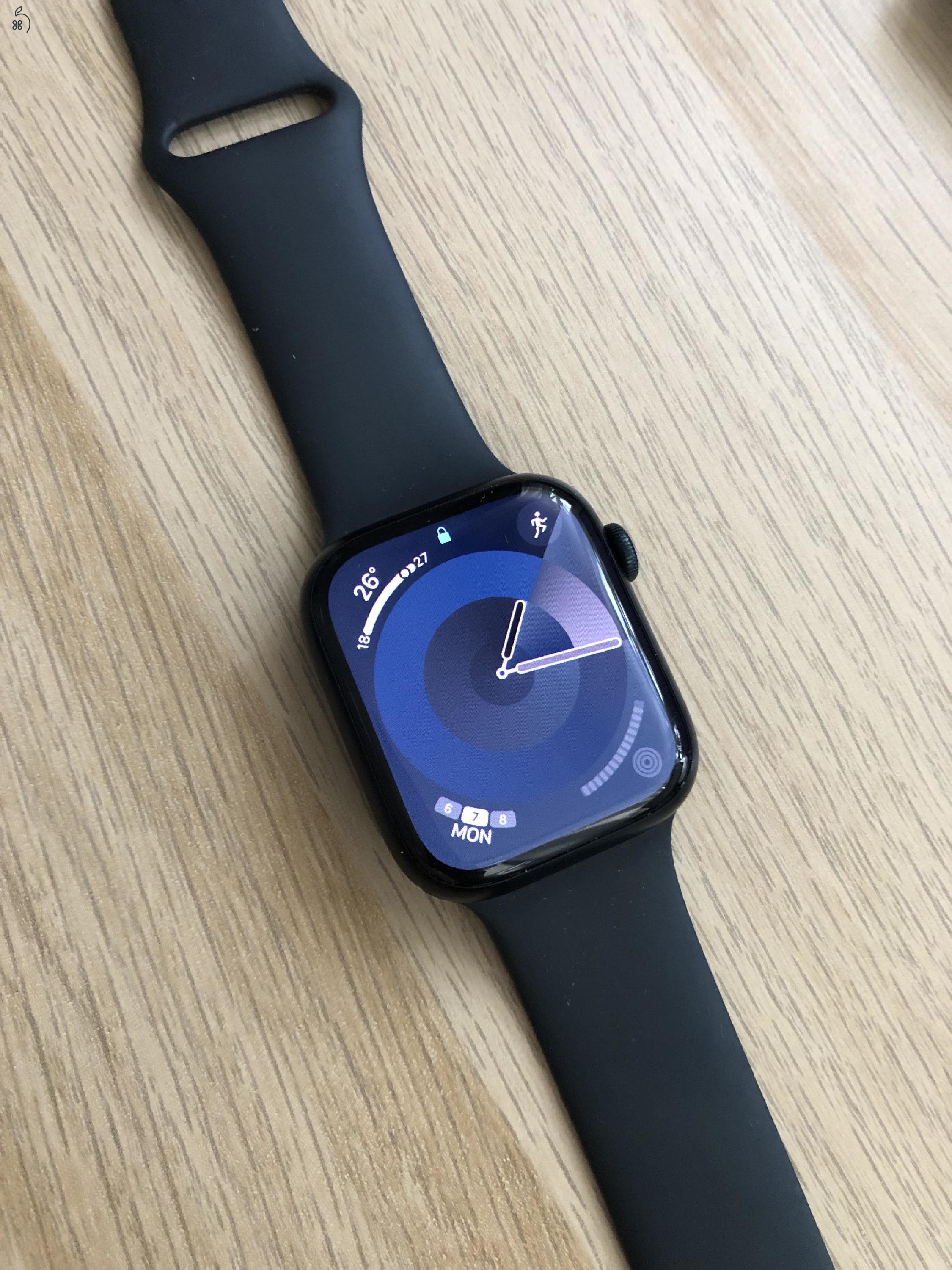  Apple Watch Series 9 45mm (GPS) - éjfekete