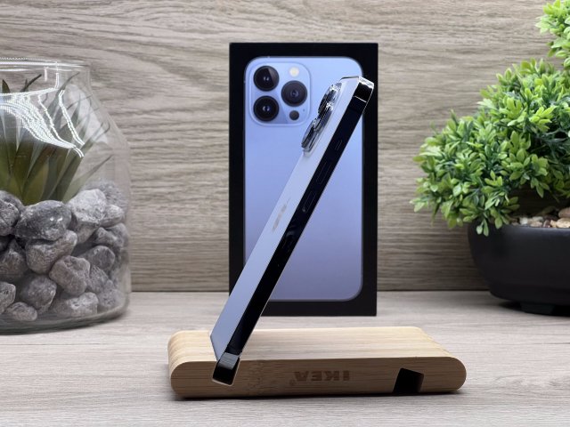 Hibátlan iPhone 13 Pro Sierra Blue 128GB 2 ÉV Garanciával Számlával