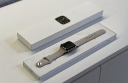 Apple Watch S6 Gold Stainless Steel CEL 40MM 2 ÉV Garanciával Számlával