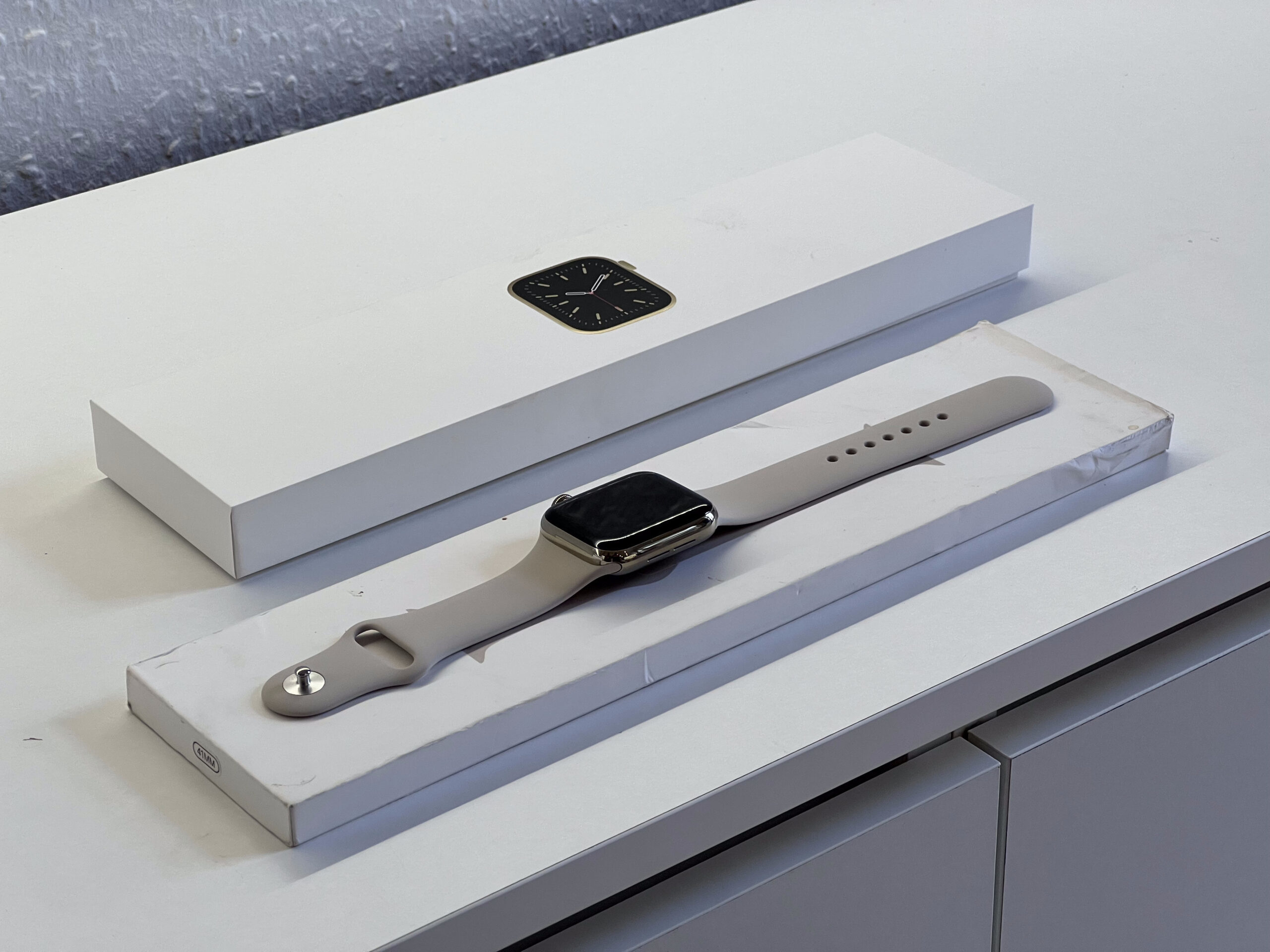 Apple Watch S6 Gold Stainless Steel CEL 40MM 2 ÉV Garanciával Számlával