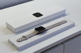 Apple Watch S6 Gold Stainless Steel CEL 40MM 2 ÉV Garanciával Számlával