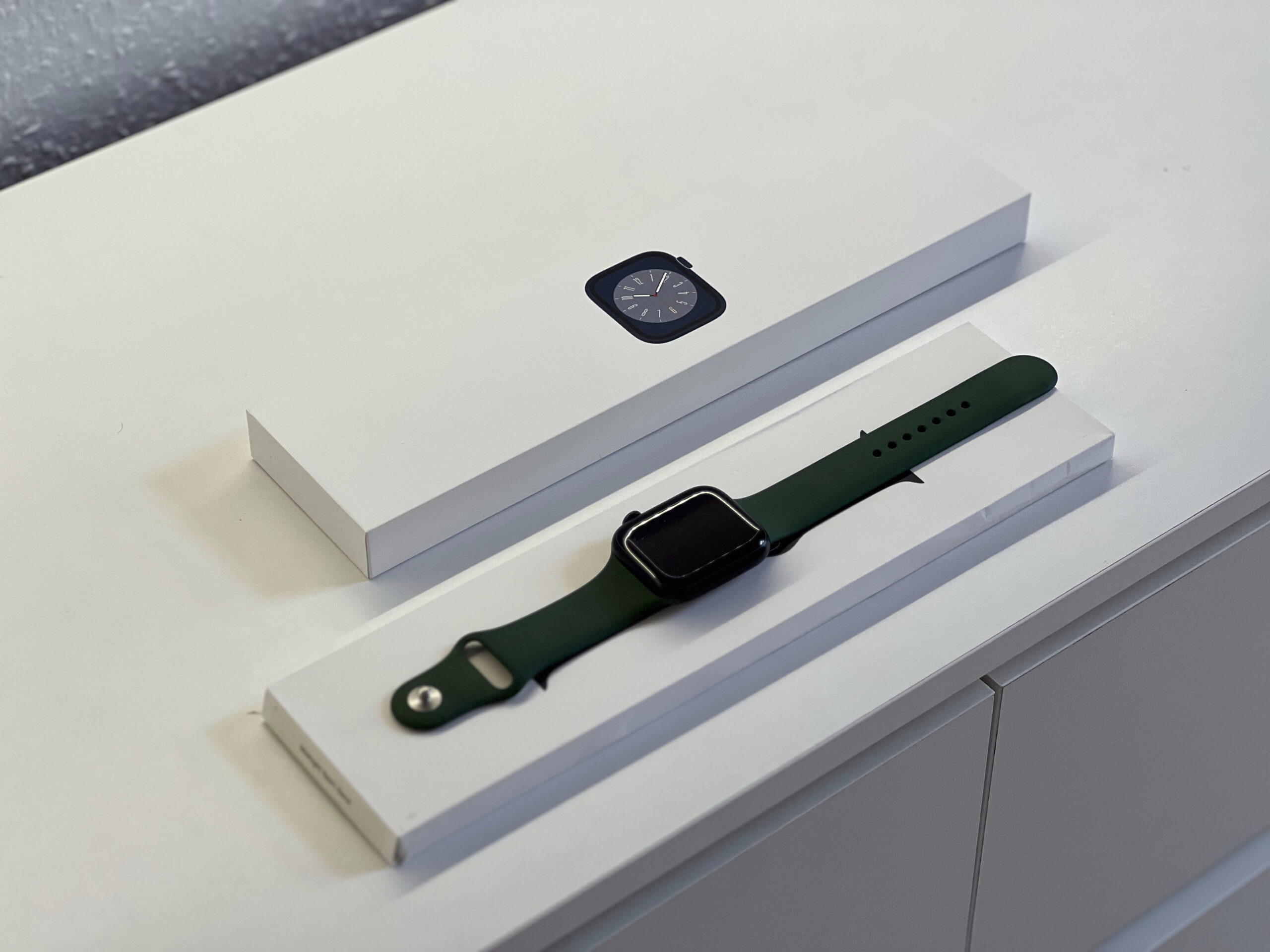 Apple Watch S8 Midnight 45MM 2 ÉV Garanciával Számlával