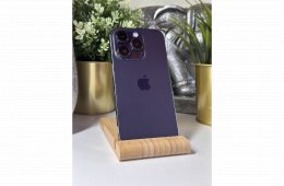  iPhone 14 Pro 256GB Lila, Független - Garancia, Számla 