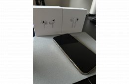 Eladó iPhone 14 Pro Gold karcmentes, gyári akksi, kijelzős