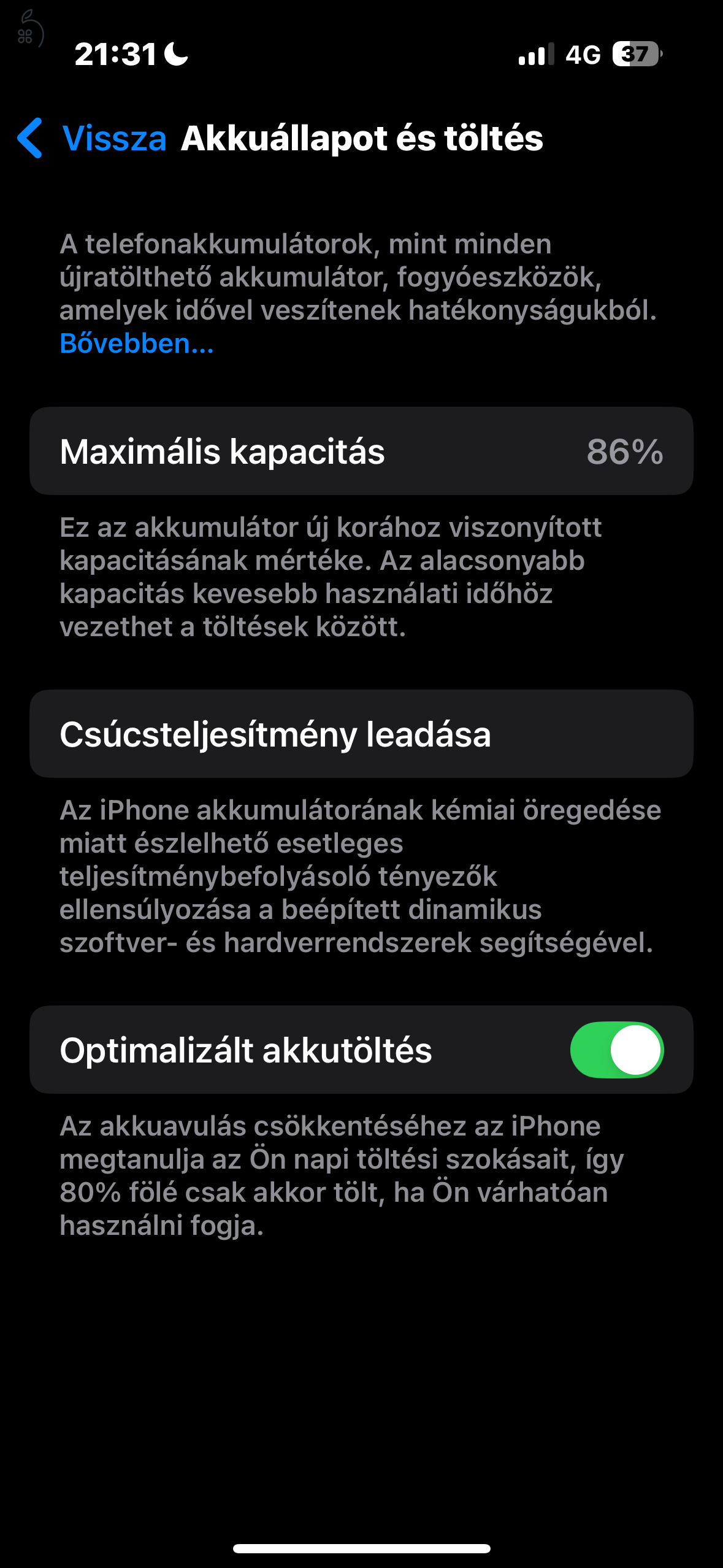 Eladó iPhone 14 Pro Gold karcmentes, gyári akksi, kijelzős
