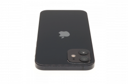 !! 1 ÉV GARANCIA !! Apple iPhone 12 128 GB Black 100%