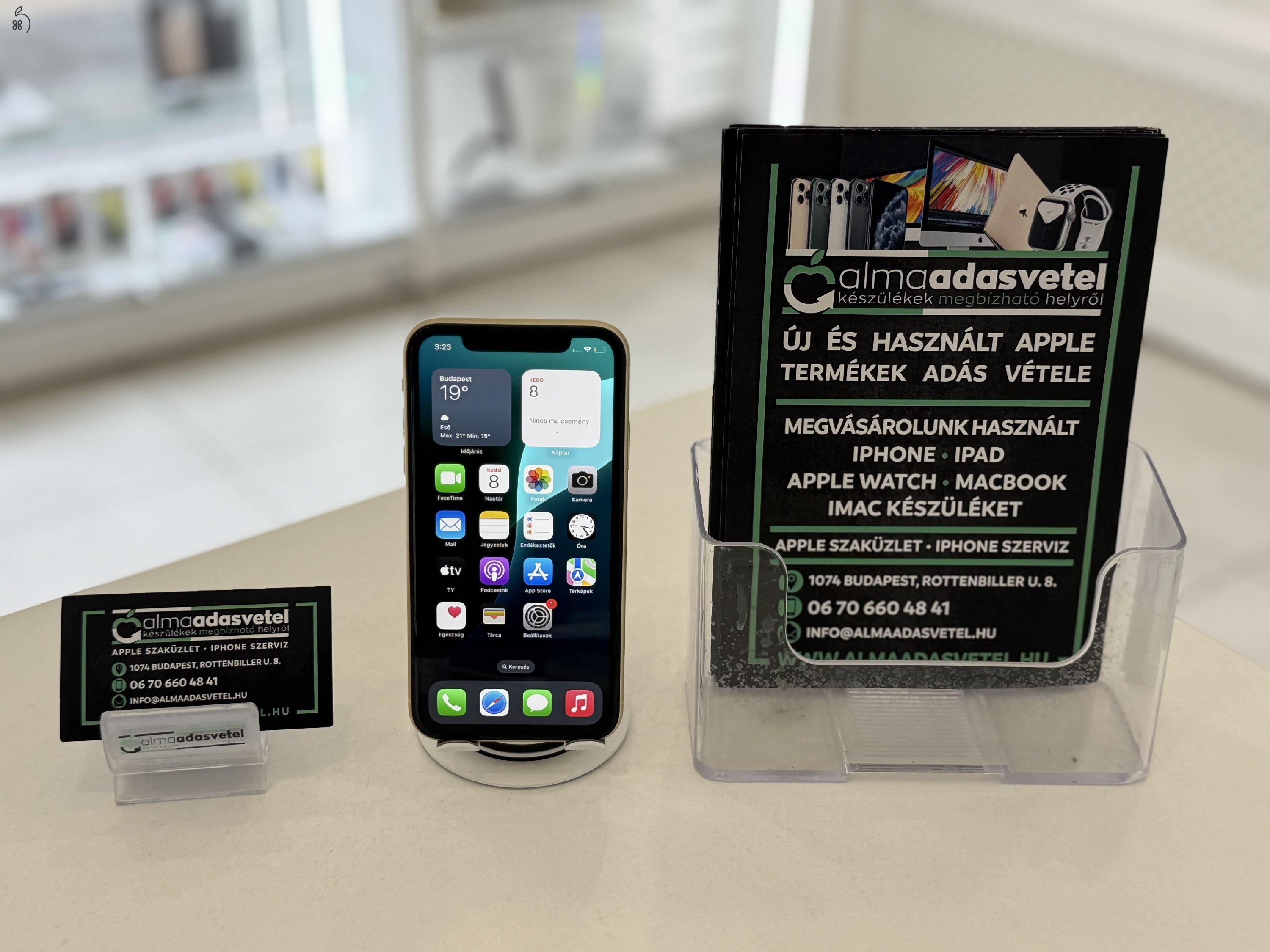 iPhone XR 64GB Független Nagyon Szép/1 hónap gar./p4351