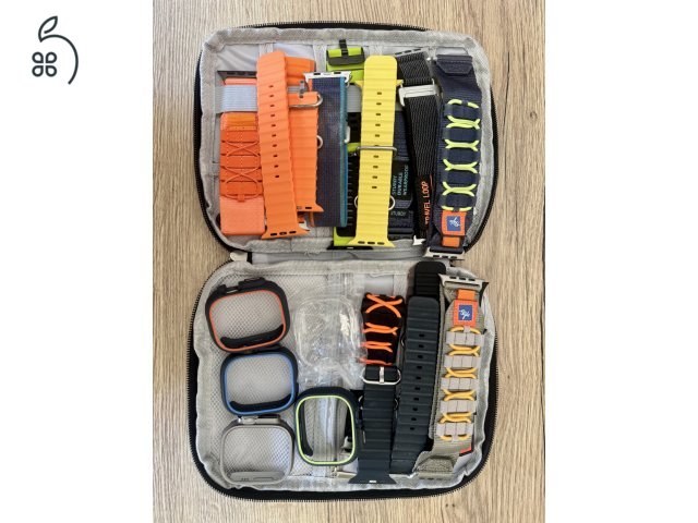 Apple Watch Ultra + szíjak, tokok