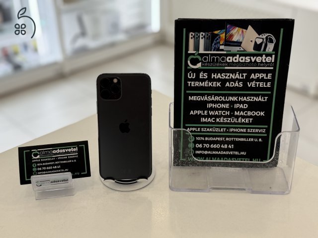iPhone 11 Pro 64GB Független Újszerű/1-3 hónap gar./Akku 100%/p4354