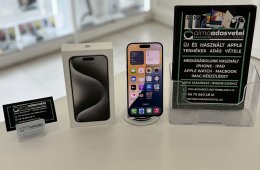 iPhone 15 Pro 128GB Független Karcmentes/1-3 hónap gar./Akku 87%/p4355