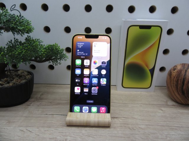 Apple iPhone 14 Plus - Yellow - Használt, karcmentes